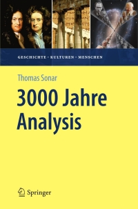 3000 jahre analysis 1st edition thomas sonar 3642172032, 9783642172038
