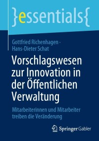 vorschlagswesen zur innovation in der ffentlichen verwaltung 1st edition gottfried richenhagen, hans dieter