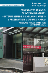 comparative analysis of interim measures interim remedies v preservation measures 1st edition vivek jain,