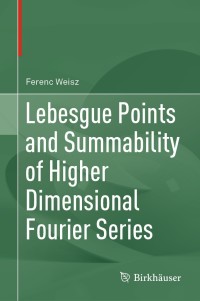 lebesgue points and summability of higher dimensional fourier series 1st edition ferenc weisz 3030746356,