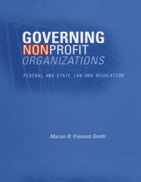 governing nonprofit organizations 1st edition marion r fremont smith 0674030451, 9780674030459