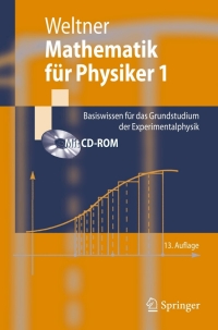 mathematik f r physiker 1 13th edition klaus weltner, hartmut wiesner, paul bernd heinrich, peter