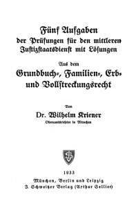 f nf aufgaben der pr fungen f r den mittleren justizstaatsdienst mit l sungen 1st edition wilhelm kriener