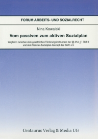 vom passiven zum aktiven sozialplan 1st edition nina kowalski 3825504727, 9783825504724