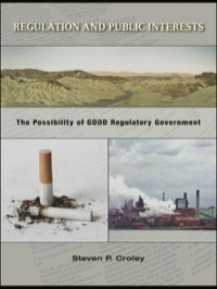 regulation and public interests 1st edition steven p. croley 069113085x, 9780691130859