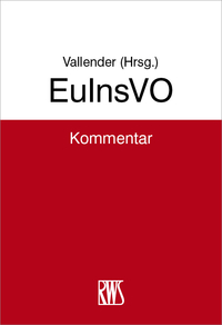 euinsvo 1st edition heinz vallender