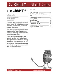 ajax with php 5 1st edition andrew g. curioso 0596557760, 9780596557768