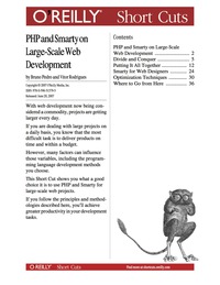 php and smarty on large scale web development 1st edition bruno pedro 059655771x, 9780596557713