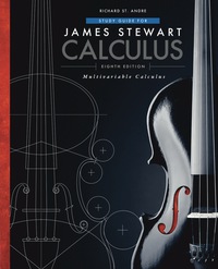 study guide for stewarts multivariable calculus 8th edition james stewart 130527184x, 9781305271845