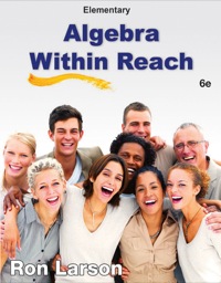 elementary algebra algebra within reach 6th edition ron larson 128508747x, 9781285087474