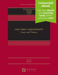 the first amendment cases and theory 4th edition ronald j. krotoszynski, jr., timothy zick, caroline mala