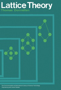 lattice theory 1st edition thomas donnellan 0080125638, 9780080125633