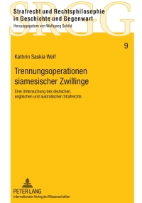 trennungsoperationen siamesischer zwillinge 1st edition kathrin wolf 3631639597, 9783631639597