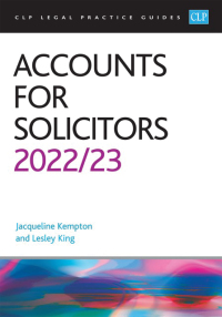 accounts for solicitors 2022/2023 20th edition lesley king 1915469023, 9781915469021