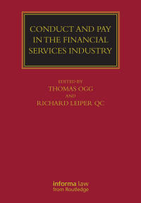 conduct and pay in the financial services industry 1st edition author 1138680877, 9781138680876