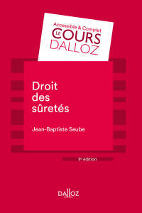 droit des s ret s 1st edition jean baptiste seube 2247179665, 9782247179664