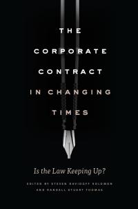 the corporate contract in changing times 1st edition steven davidoff solomon 022659940x, 9780226599403