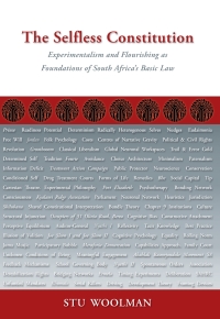 the selfless constitution 2nd edition stu woolman 1920033777, 9781920033774