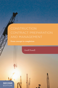 construction contract preparation and management 2nd edition geoff powell 1137511141, 9781137511140
