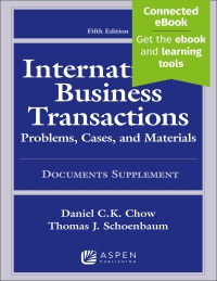 international business transactions problems cases and materials documents supplement 5th edition daniel