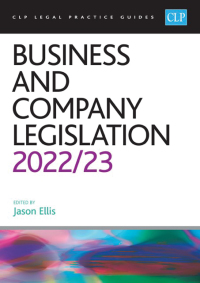 business and company legislation 2022/2023 20th edition jason ellis 191546904x, 9781915469045