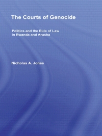 the courts of genocide 1st edition nicholas jones 0415685265, 9780415685269