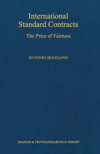 international standard contracts 1st edition antonio boggiano 0792307097, 9780792307099