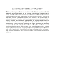 ec private antitrust enforcement 1st edition assimakis komninos 1841137448, 9781841137445