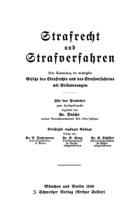 strafrecht und strafverfahren 30th edition a. dalcke 311235673x, 9783112356739