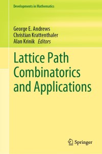 lattice path combinatorics and applications 1st edition author 3030111016, 9783030111014