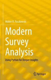 modern survey analysis 1st edition walter r. paczkowski 3030762661, 9783030762667