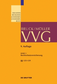 rechtsschutzversicherung 125 129 9th edition author 3899495071, 9783899495072