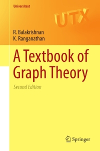 a textbook of graph theory 2nd edition r. balakrishnan, k. ranganathan 1461445280, 9781461445289