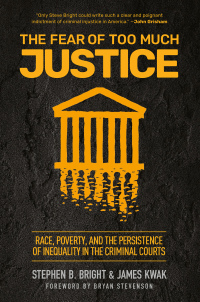 the fear of too much justice 1st edition stephen bright, james kwak 1620970252, 9781620970256