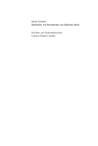 restitution von kunstwerken aus j dischem besitz 1st edition sabine rudolph 3899494369, 9783899494365