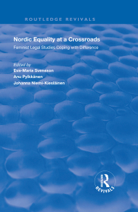 nordic equality at a crossroads 1st edition eva maria svensson 0815390734, 9780815390732