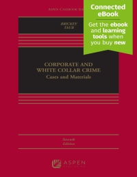 corporate and white collar crime 7th edition kathleen f. brickey, jennifer taub 1543819761, 9781543819762