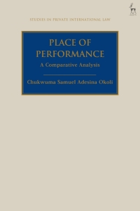 place of performance 1st edition chukwuma okoli 1509936203, 9781509936205