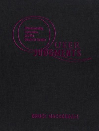 queer judgments 1st edition bruce macdougall 0802079148, 9780802079145