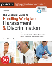 essential guide to handling workplace harassment and discrimination the 5th edition deborah c. england