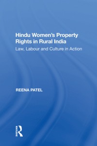 hindu womens property rights in rural india 1st edition reena patel 0815389515, 9780815389514