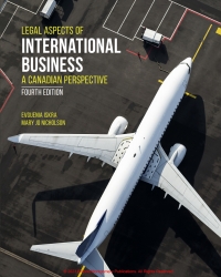 legal aspects of international business a canadian perspective 4th edition evguenia iskra, mary jo nicholson