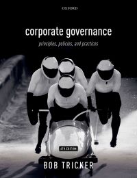 corporate governance principles policies and practices 4th edition bob tricker 0198809867, 9780198809869