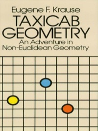 taxicab geometry 1st edition eugene f. krause 0486252027, 9780486252025