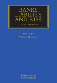 banks liability and risk 3rd edition william blair 1859785093, 9781859785096