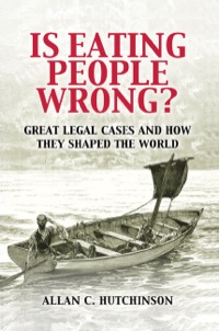 is eating people wrong 1st edition allan c. hutchinson 1107000378, 9781107000377