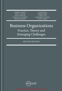 business organizations practice theory and emerging challenges 2nd edition robert yalden, janis sarra, paul