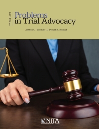 problems in trial advocacy 1st edition anthony j. bocchino, donald h. beskind 1601569602, 9781601569608