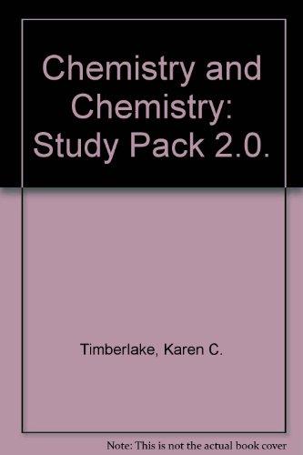 chemistry and chemistry study pack 2 0  timberlake, karen c. 0321037677, 9780321037671