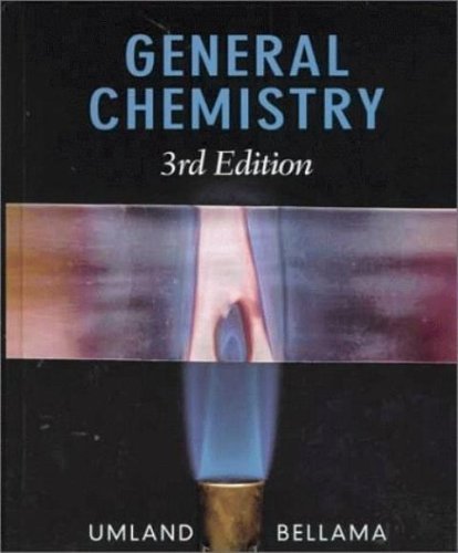 general chemistry  text only 3rd edition jean b. umland 0003069702, 9780003069709